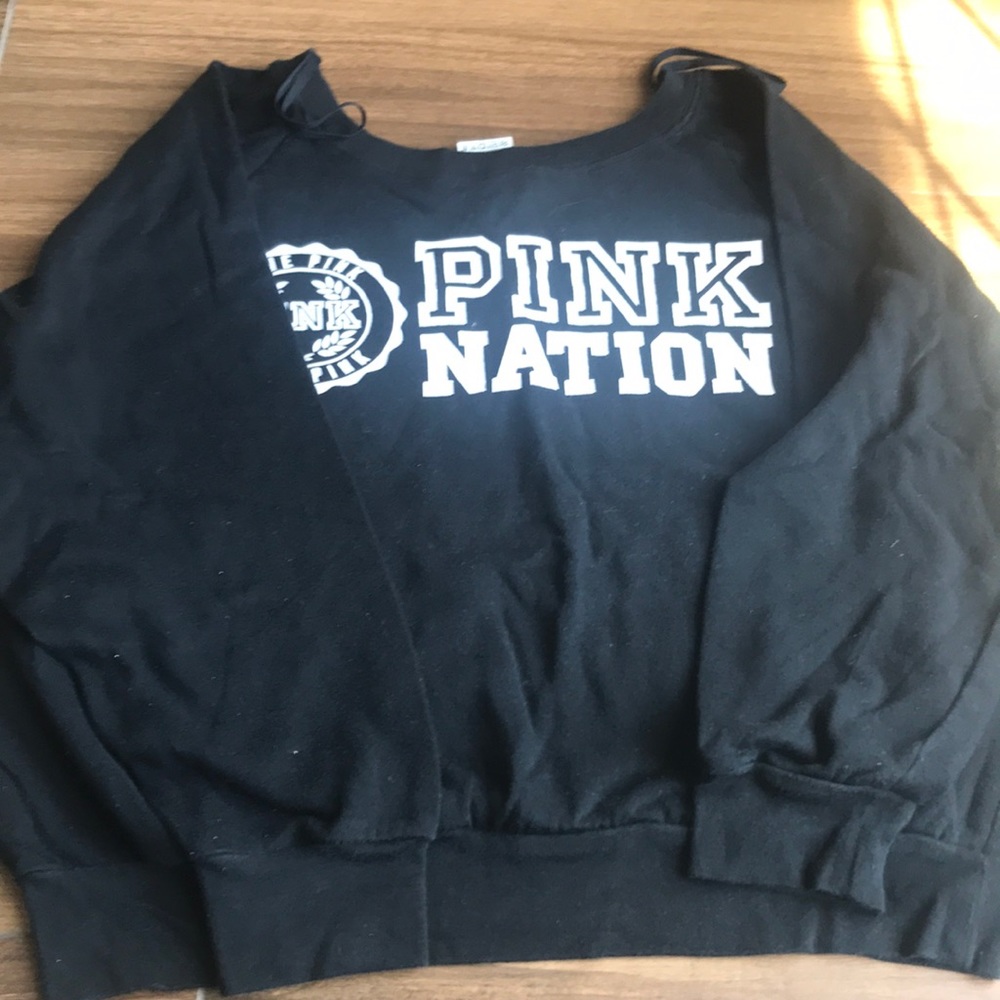 Black crew neck